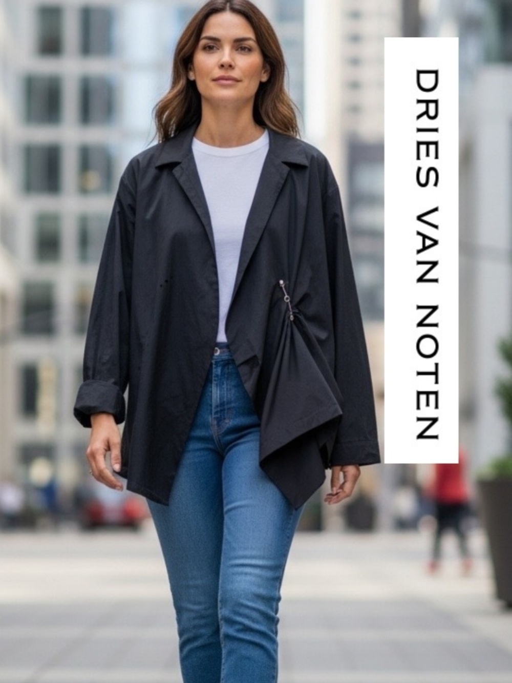 Dries Van Noten Black Jacket , Med  GP1554